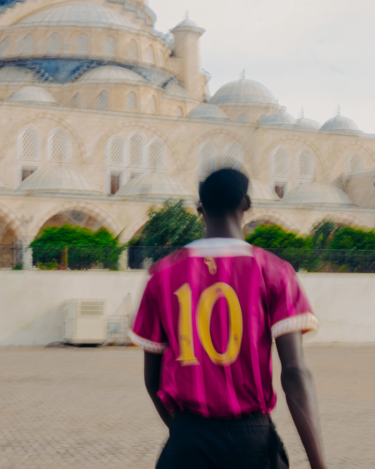 Back of the Nima Kings FC Fugu Jersey with number 10