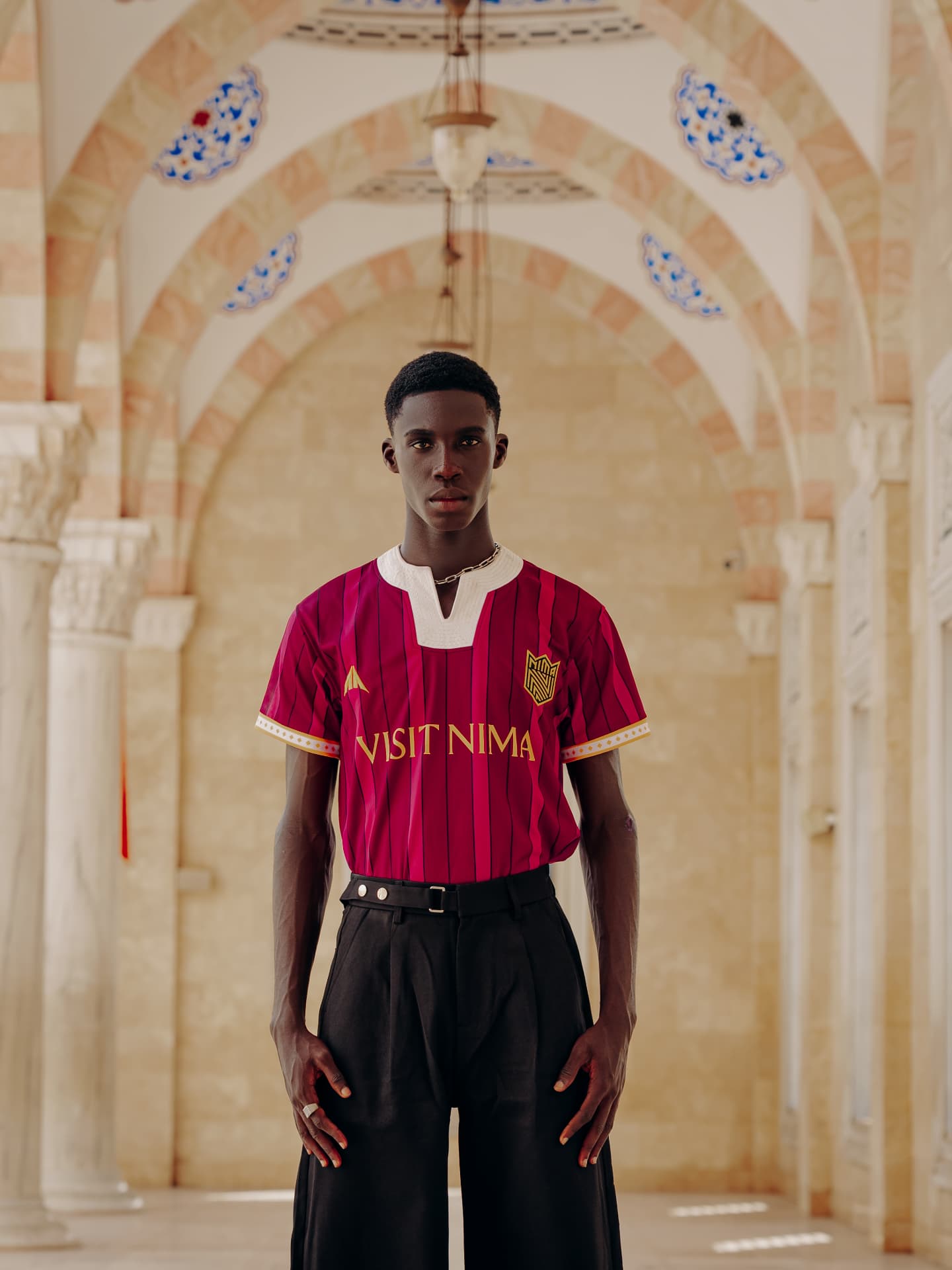 Nima Kings FC Fugu Jersey campaign portrait